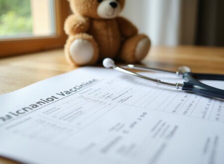 Calendrier vaccinal pédiatrique 2024