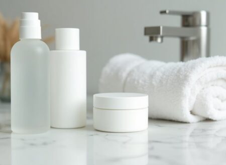 routine de soins pour l'acné adulte