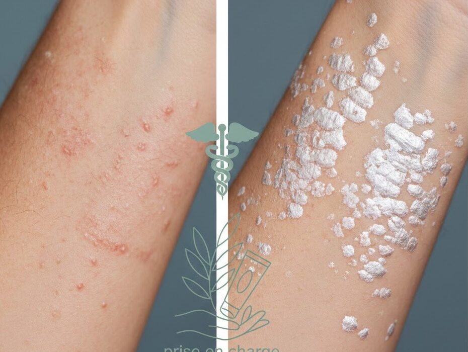 Eczéma et psoriasis : différences et prise en charge