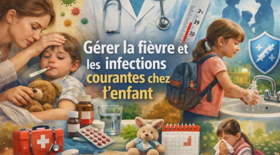 Gérer la fièvre et les infections courantes chez l'enfant